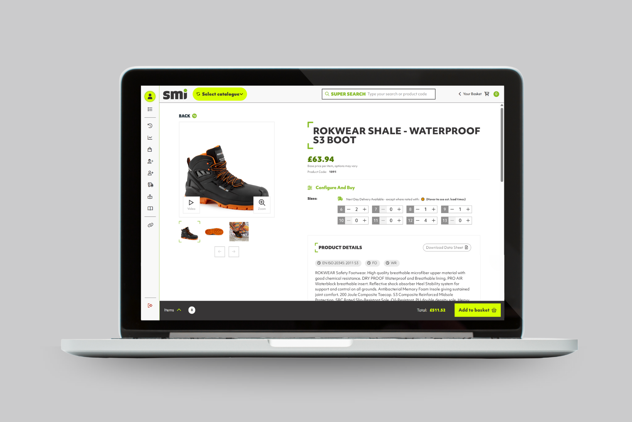 MY-SMI® Ordering Portal