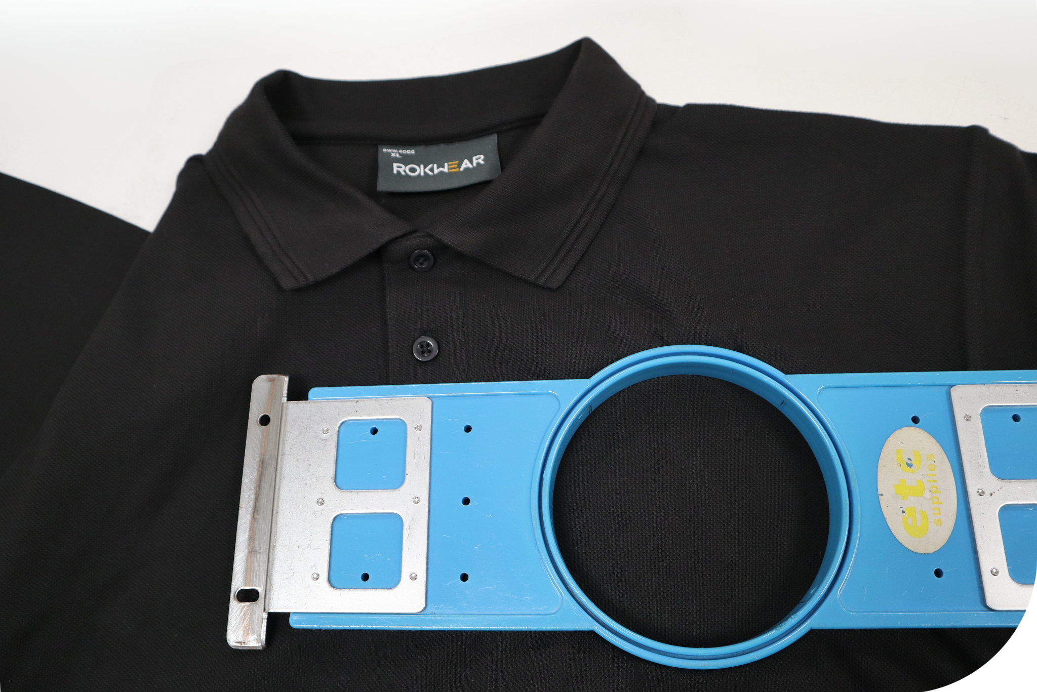 Branding workwear - embroidery process