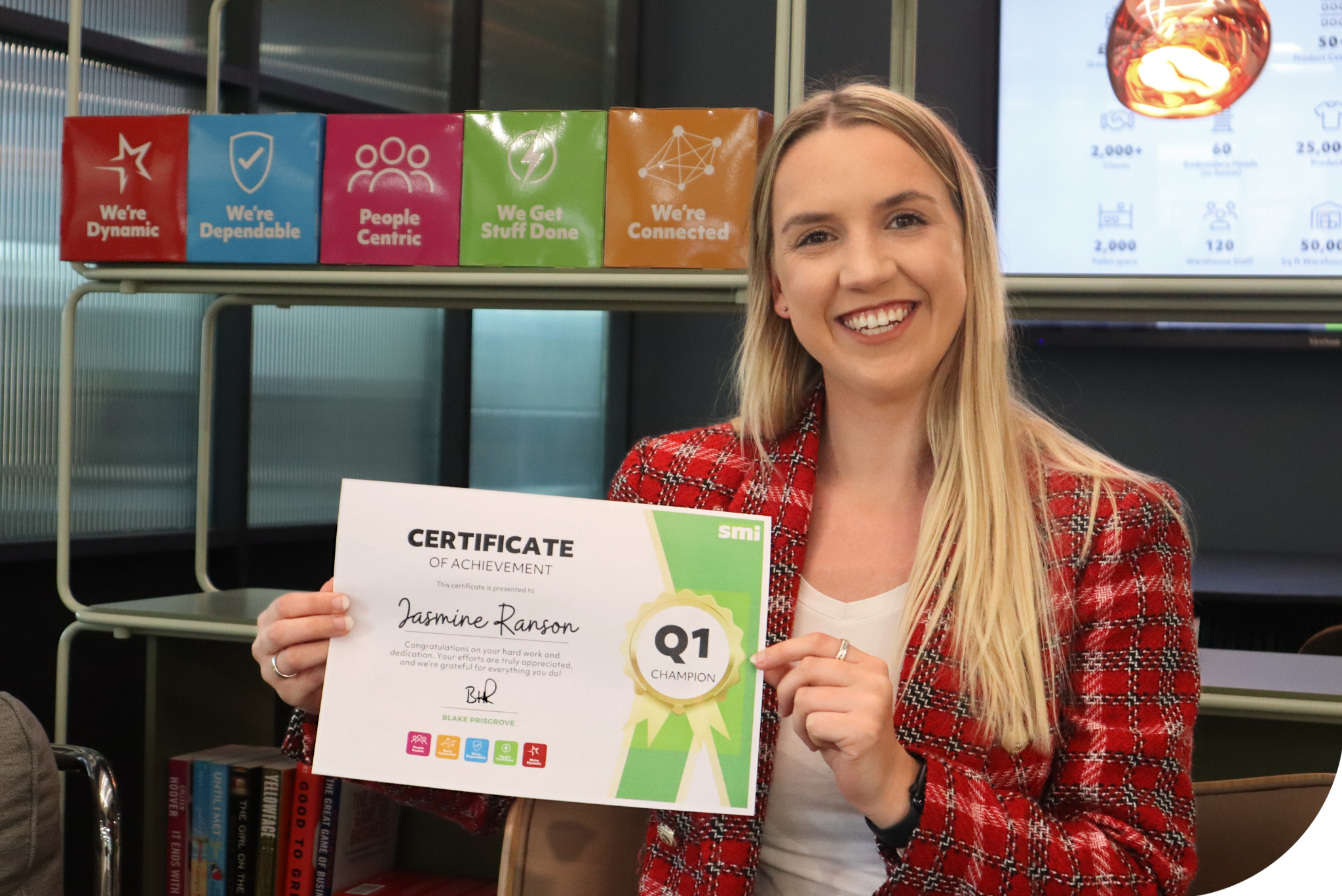 Jasmine Ranson - Q1 Champion