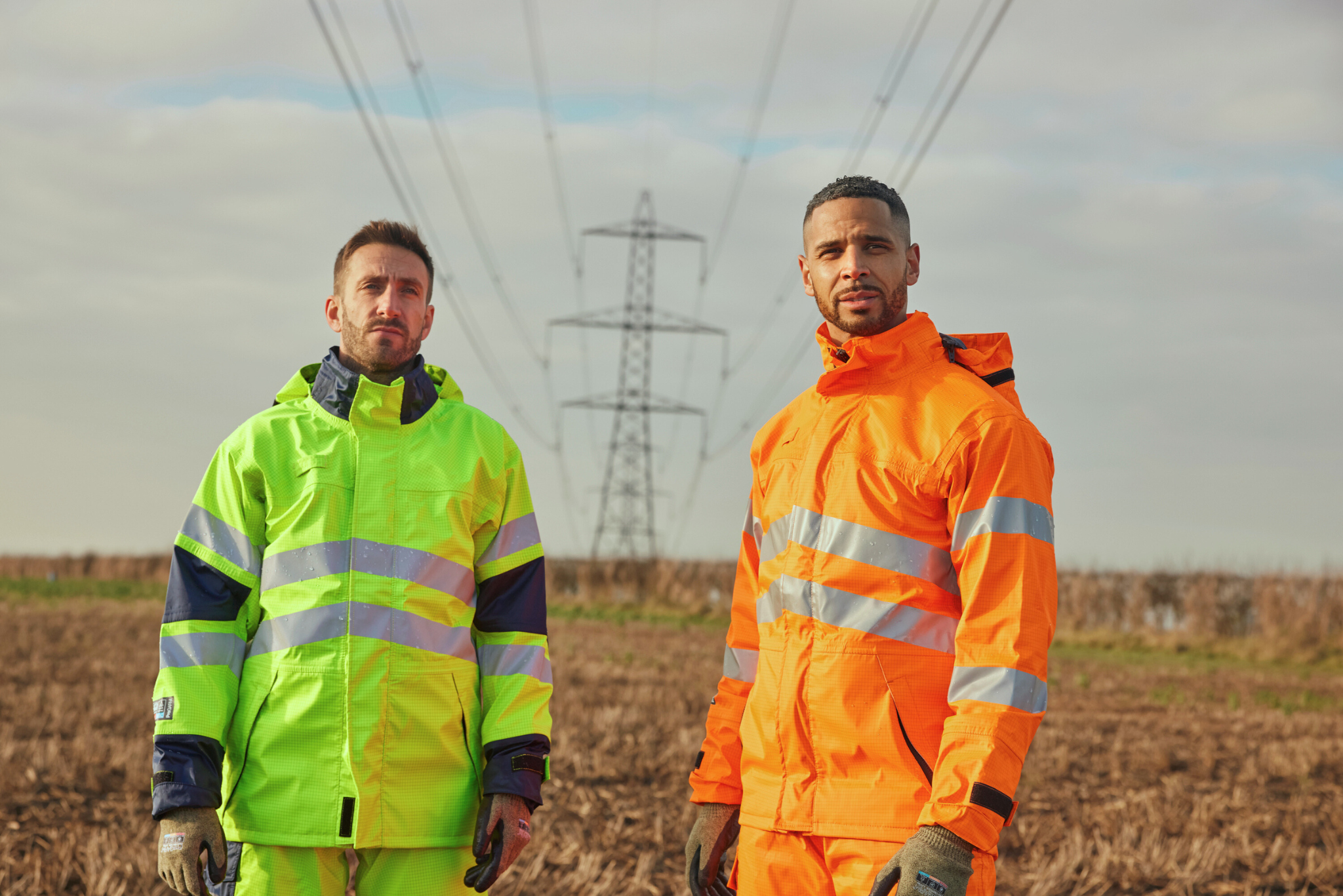 Men wearing Portwest Arc Flash clothing.