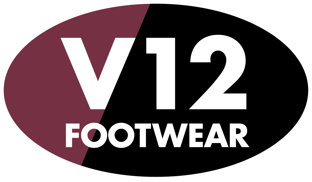 V12 footwear logo
